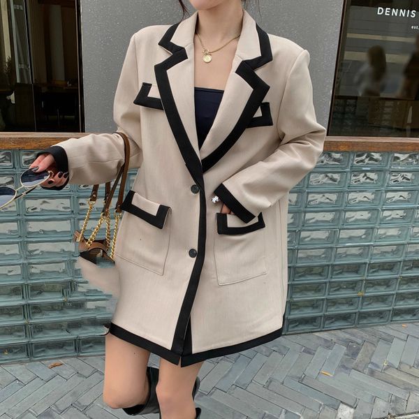 

women's suits & blazers a449 6m89, White;black