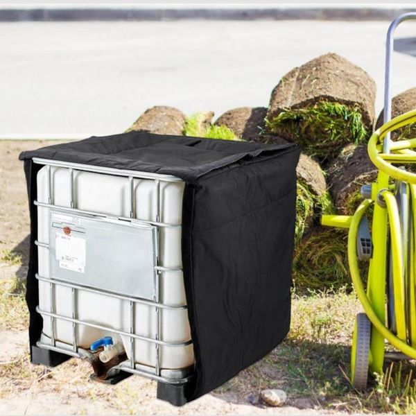 

shade sun protection protective cover 600/800/1000l aluminum foil sunscreen for rainwater tank ibc container garden accessories