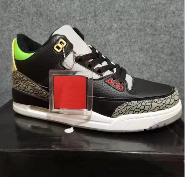 

jumpman 3 retro og "black cement" (gs) size 36-44 brand new basketball sneakers