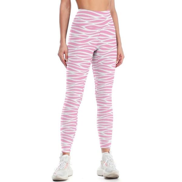 

yoga outfit zebra leggings drawing teenagers pants tights sweet play