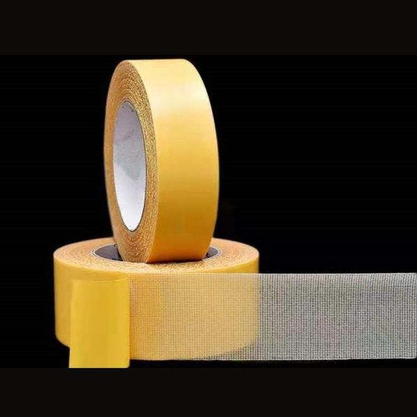 

gift wrap mesh grid cloth double-sided tape adhesive carpet floor leather strong sticky high-adhesive