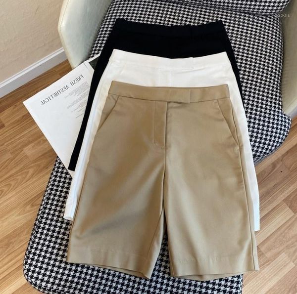 

women's shorts trousers wear thin five point in summer commuter, White;black