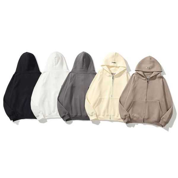 

mens designer hoodies men women stylist ess ow pa jacket hoodie camouflage print sweatshirts for male, Black