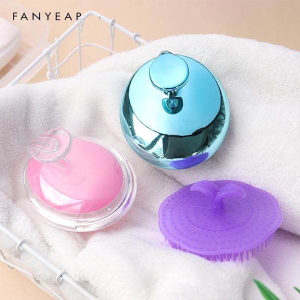 

hair brushes scalp massage brush care tool comb washing shower bath massaging, Silver