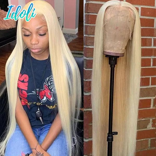 

lace wigs 13x4 13x5 613 front wig remy brazilian human hair honey blonde hd transparent with baby for woman, Black;brown