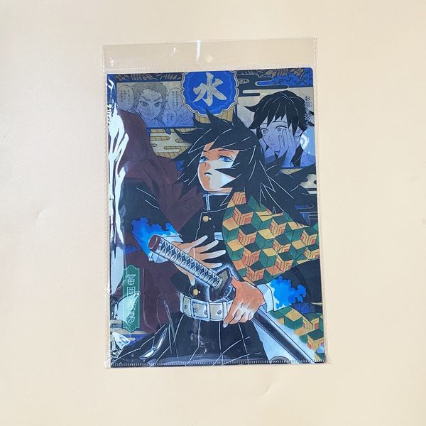 

japanese anime demon slayer kimetsu no yaiba file folder kamado tanjirou nezuko document folder stuff school office stationery