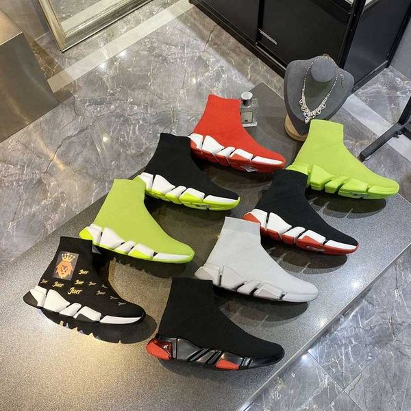 

2021 socks shoes casual shoes spring and summer couple fashion sports shoess for men and women socks shoes size 35-45, Black