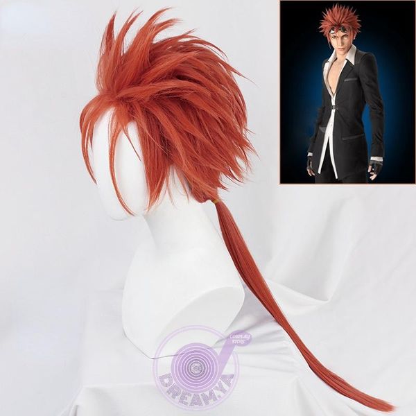 

other event & party supplies ren ocosplay wig anime ff7 vii red long 50cm heat resistant synthetic hair halloween role play carnival + cap