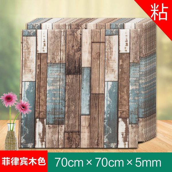 

wall stickers 10pcs 3d self-adhesive wallpaper brick diy waterproof decorative for living room sticker
