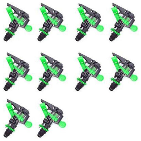 

watering equipments 10pcs adjustable rocker sprinkler irrigation systems and agricultural gardens save water cooling equipment