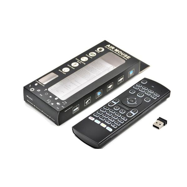 

zl mx3-l air mouse backlight mx3-l wireless keyboard 2.4g remote control ir learning air mouse for android tv box pc