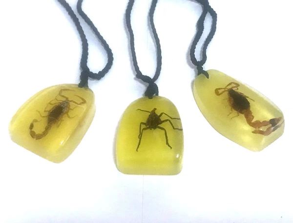 

12 pcs real gold scorpion king insect pendant vogue jewelry, Silver