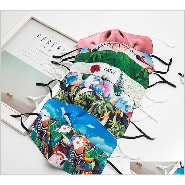 

face mask fashion face mask men women designer face masks adjustable ear buckle soft breathable dust fog flower galaxy mouth m4o ywaiu