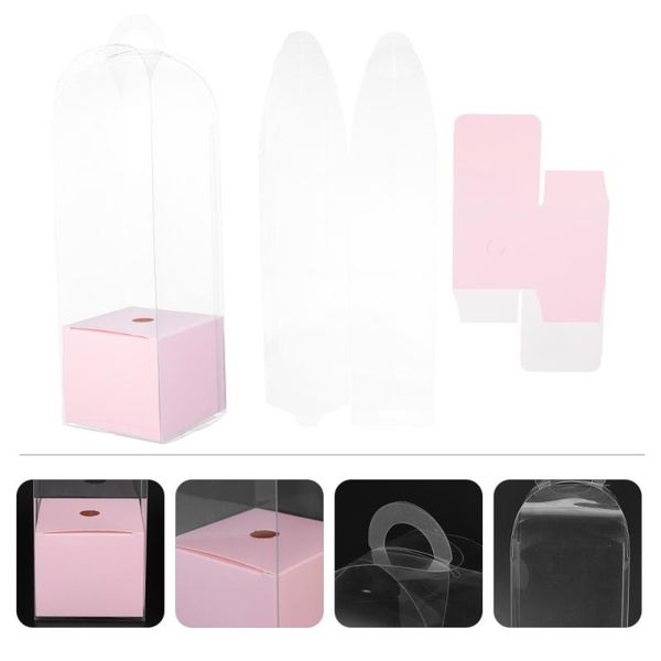 

gift wrap 2pcs flower packing boxes wrapping supplies party container