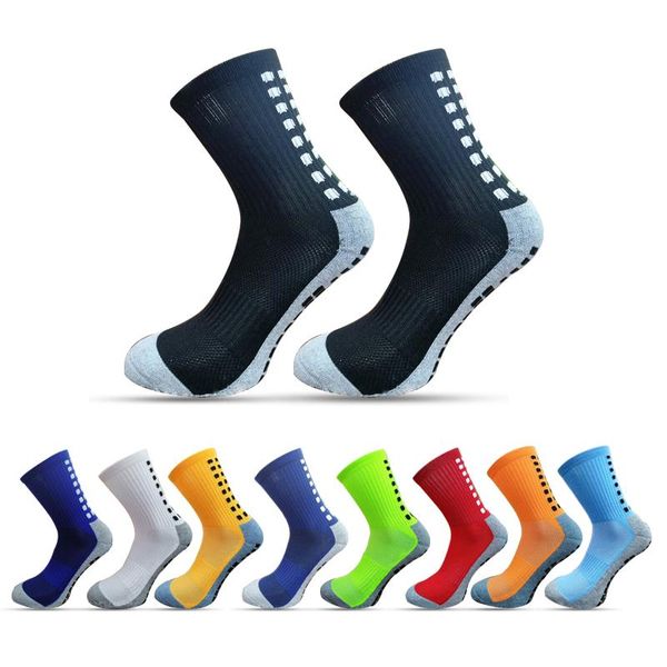

men's socks sports running cycling outdoor fitness dot rubber, Black