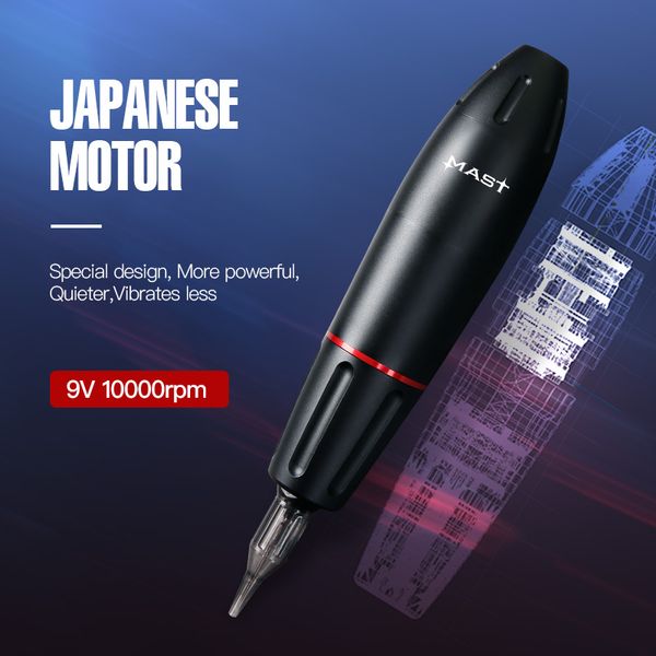 

professional tattoo kits rotary tattoo pen machine guns permanent makeup machine color inks power supply cartridge needles d3029