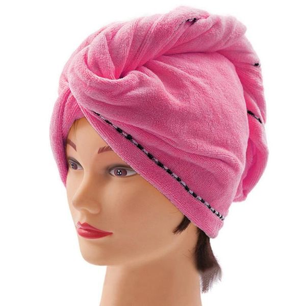

towel women bathroom absorbent quick-drying microfiber bath hair dry cap
