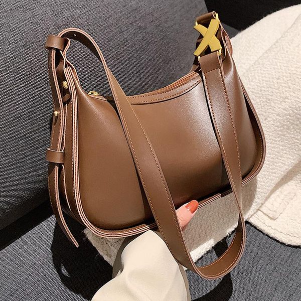 

evening bags small pu leather shoulder for women vintage designer tote simple square women's bag 2021 handbags sac