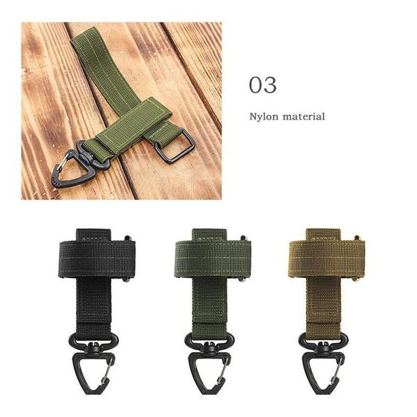 

multi-purpose glove hook military fan outdoor tactical gloves climbing rope storage buckle adjust camping glove hangin jllezc