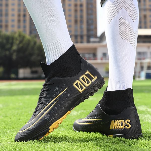 

humtto turf football boots men cleats soccer sneakers professional sports shoe male futsal chaussure kids support football shoes