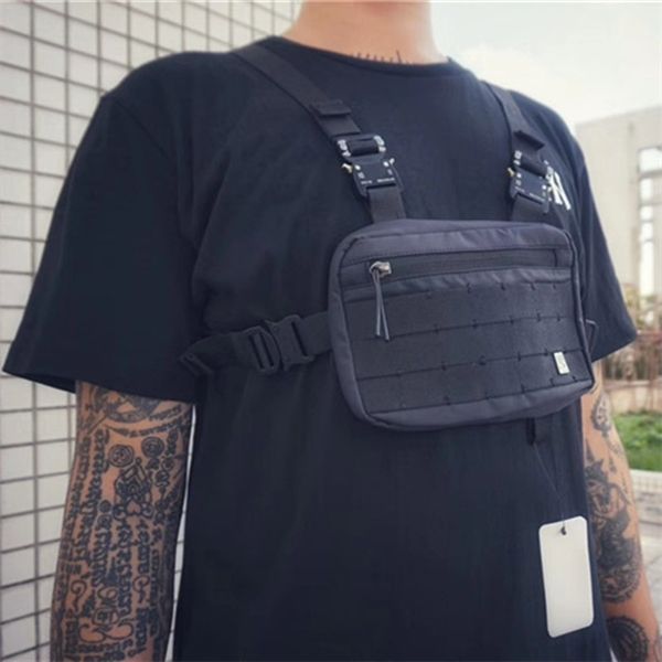 

metal button 1017 alyx 9sm functional tactical chest bags high street 2 buckles alyx bag men women backpacks c0226