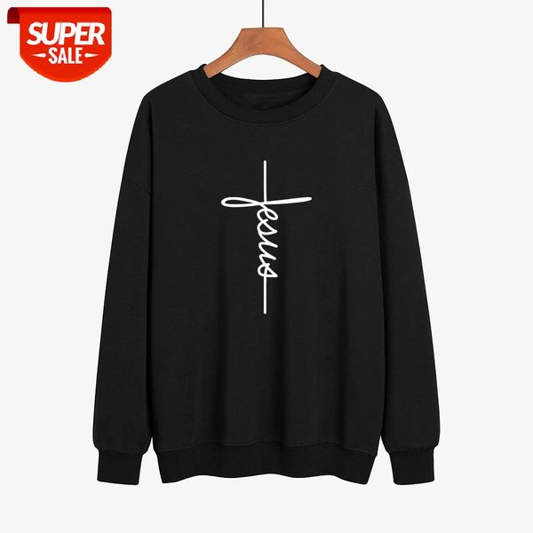 

jesus christian cross printing hoodies new arrival fashion men casual sweatshirt warm fleece hoody hipster streetwear pullover #eq2i, Black