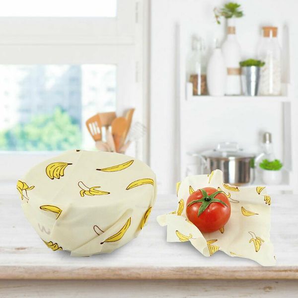 

food savers & storage containers reusable natural beeswax wraps eco living plastic bee wax cloth fruit pouch wrap