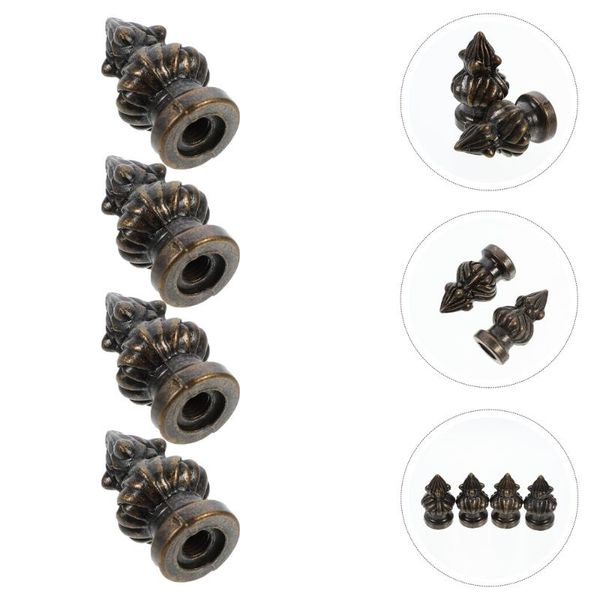 

hangers & racks 4pcs lamp shade finial cap knob decoration for table floor light