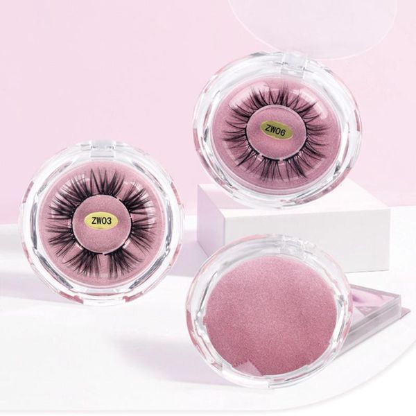 

false eyelashes handmade 1 box 3d segmented wispy fluffy extensions natural lashes quick wear eye makeup tools