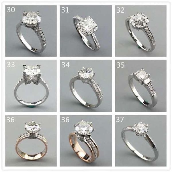 

cluster rings customize jewelry advanced customization gemstone oval pear princess cushion trillion radiant round cut custom ring, Golden;silver
