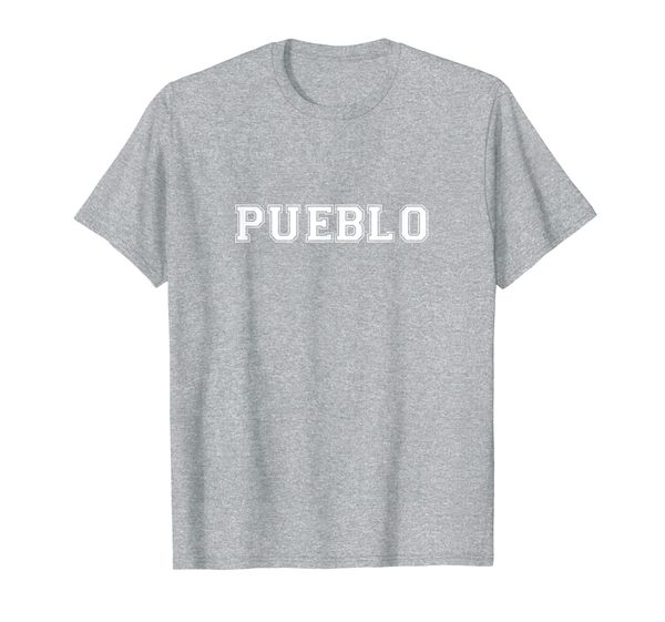

college university varsity style pueblo colorado co state t-shirt, White;black