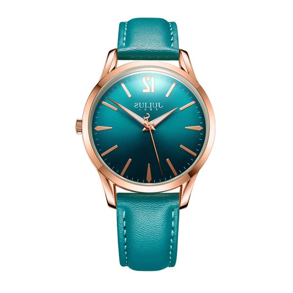 

genuine women's fashion caual leather quartz round colorful watch women unique winding hand wristwatch clock gift lady time, Slivery;brown