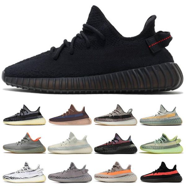 

kanye basketball shoes men women zebra cinder outside tail light reflective israfil asriel linen trainers for summer running