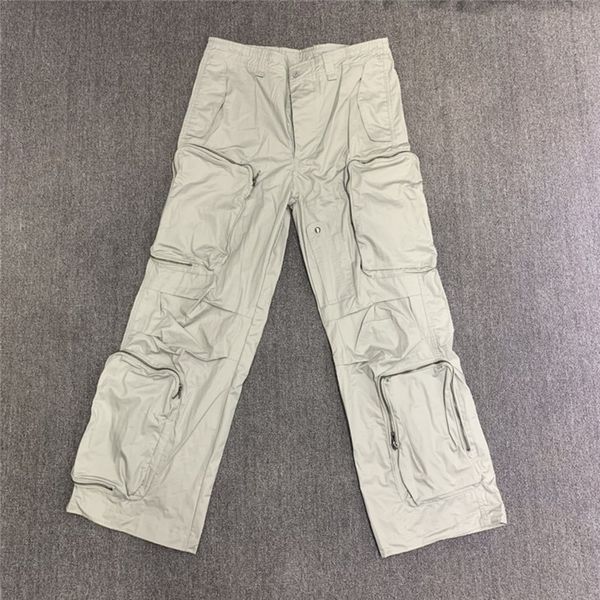 

2021 new travis scott tactic superstar cargo pants of men women joggers with cordon sweatpants cactus jack 0th6, Black