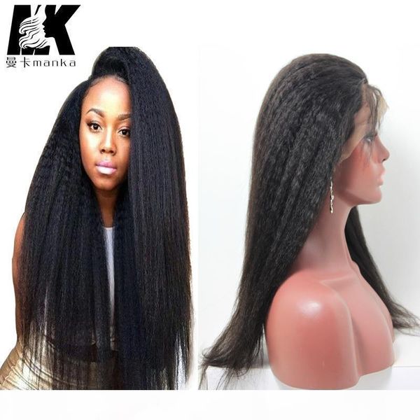 

8a kinky straight 360 lace frontal closure pre plucked brazilian hair 360 lace virgin hair lace band frontals bleached knots 22.5x4x2, Black