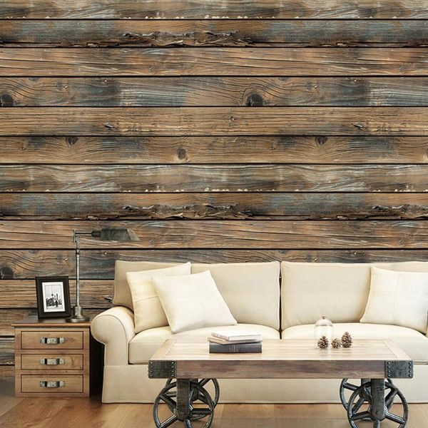 

wallpapers wood wallpaper self-adhesive removable peel and stick