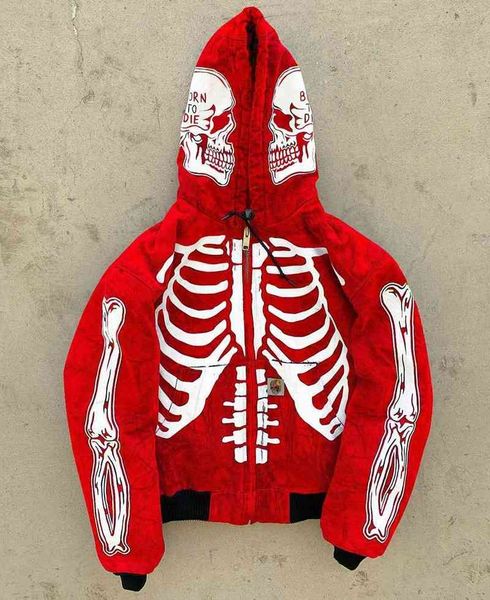 

women's two piece pants biggorange plus size hoodie street hip-hop skull long-sleeved cotton ladies hooded sweater new flower goth, White
