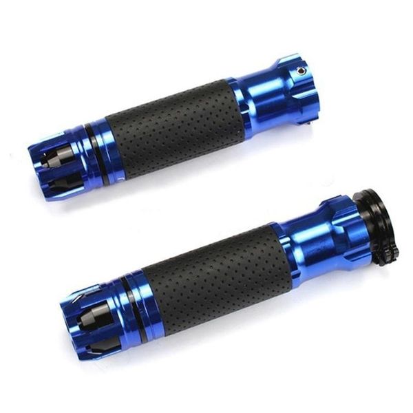 

handlebars 2pcs universal 7/8'' motorcycle handlebar grips caps cnc 22mm street manopole moto dirt pit bike pro motocross