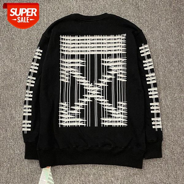 

-white creative arrow all-match loose men and women with round neck sweater cross-border #7a2t, White;black