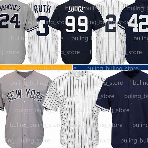 

2 derek jeter 99 aaron judge jersey 45 gerrit cole 3 babe ruth mariano 42 rivera gleyber torres new giancarlo stanton york williams baseball, Blue;black