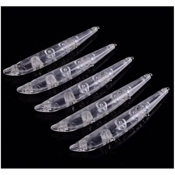 

blank fish body unpainted color fishing lure 12cm 15g 100pc/lot diy lipless dray pencil swimbaits plastic bionic baits wvrqi zabky