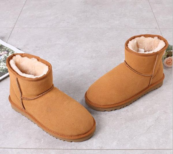 

2021 selling brand new australian classic warm snow boots american women's mini us3-12, Black