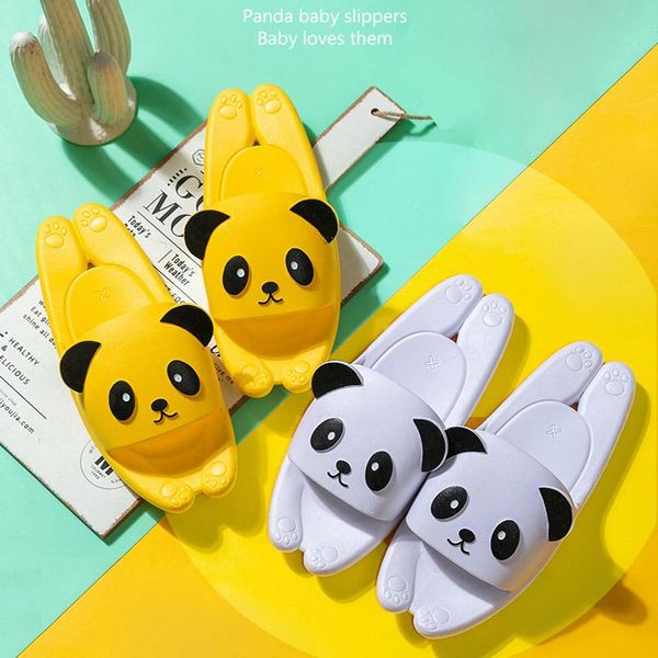 

slippers fashion women 2021 summer sandals and indoor non-slip cartoon cute parent-child men shoes, Black