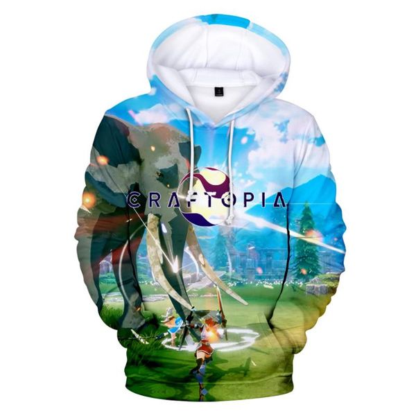 

men's hoodies & sweatshirts game 3d printing crafa hooded sweatshirt men women casual autumn winter long sleeve pullover ja, Black