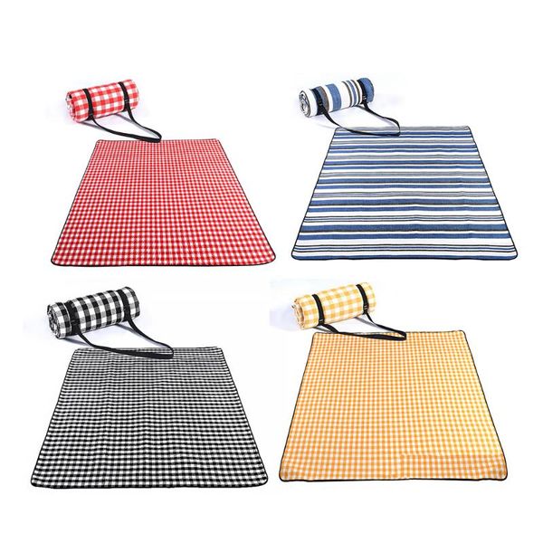 

outdoor picnic mat water-resistant portable beach mat folding camping moisture-proof blanket hiking beach hiking pad