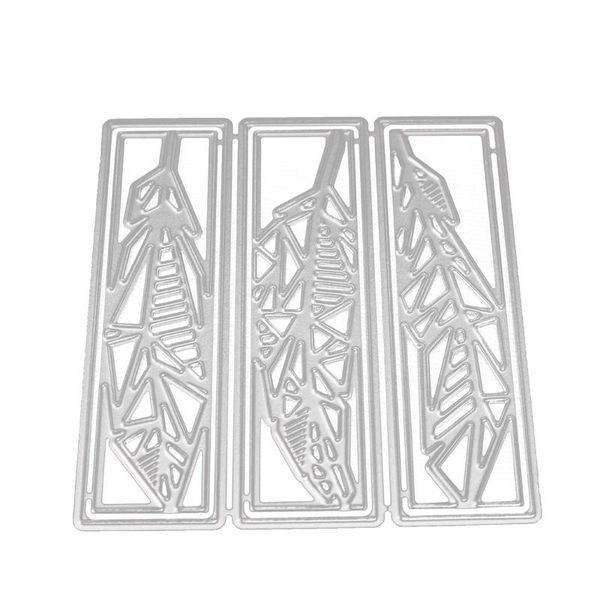 

painting supplies 3pcs leaves rectangle metal cutting dies for diy scrapbooking po decorative embossing paper card crafts die 2021