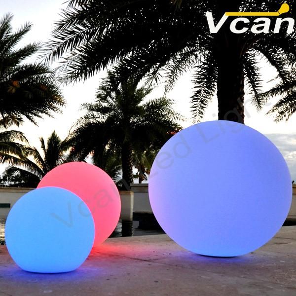 

strings 4 pcs dhl rechargeble rgb 16 colors led floating ball lamp
