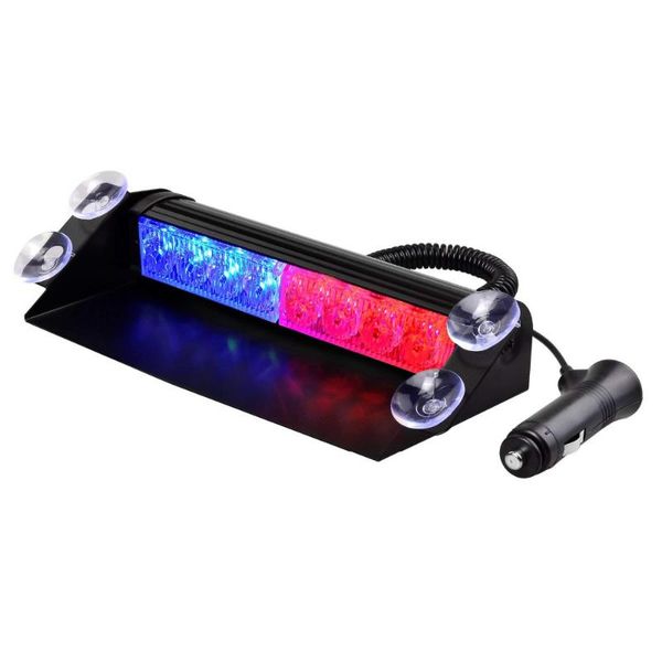 

emergency lights car truck flasher dash strobe warning light day running flash led 8 leds 3 flashing modes 12v