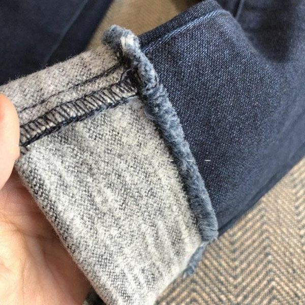 

soft high waist women's trousers denim streetwear jean vintage girls jeans woman pants pencil slim stretch femme pantalon mujer, Blue