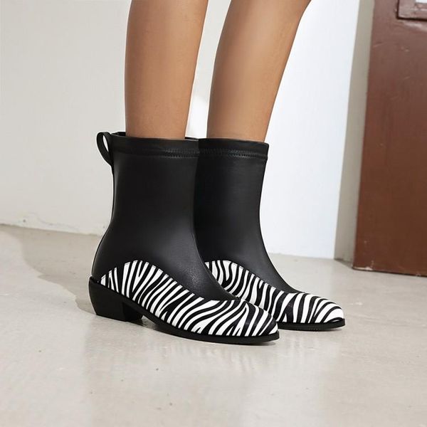 

boots europe station women's short fall / winter 2021 shoes, Black